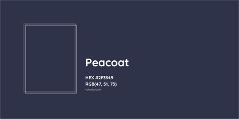 peacoat color vs navy.